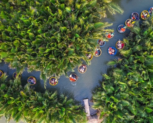 Hoi An To Bay Mau Coconut Forest by Private Car